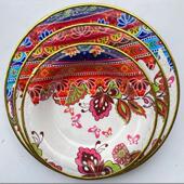 for plates foreign printed Plates disposable trade plastic