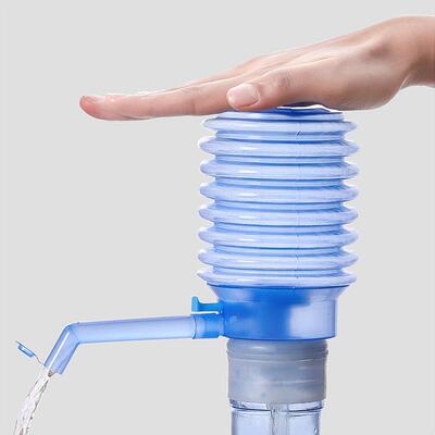 Manual water pump for bottled water, hand-press mineral wate