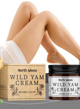 NORTH MOON Wild Yam Body Cream - Moisturizing and Nourishing
