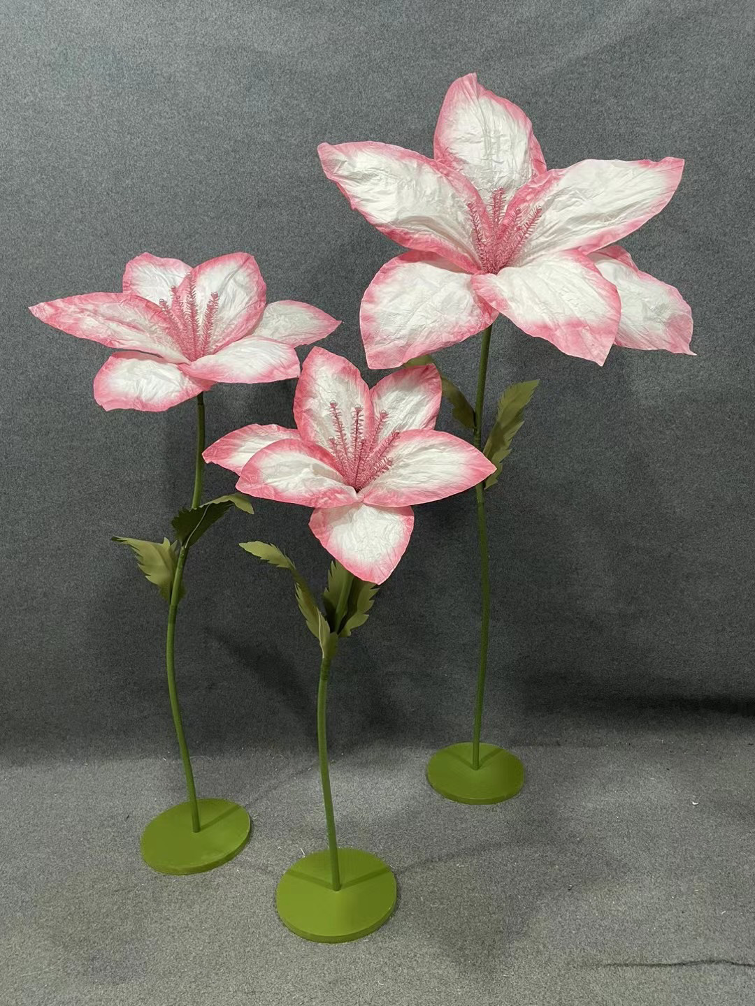巨型纸花颜色多种可选厂家直销
