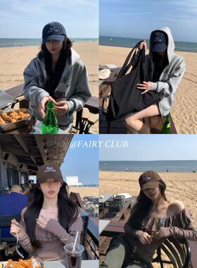 韩版ins简约小众设计感字母刺绣棒球帽百搭显脸小鸭舌帽休闲帽子