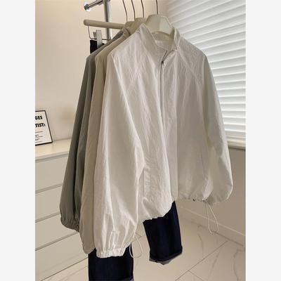 韩系立领小个子短外套女