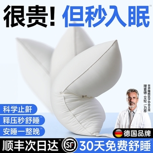 助睡眠枕头护颈椎记忆棉枕芯专用乳胶酒店成人单人枕 德国品牌