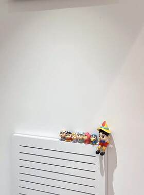 蜡笔小新房间改造小物件新家创意电表箱装饰壁画摆件路由器置物架