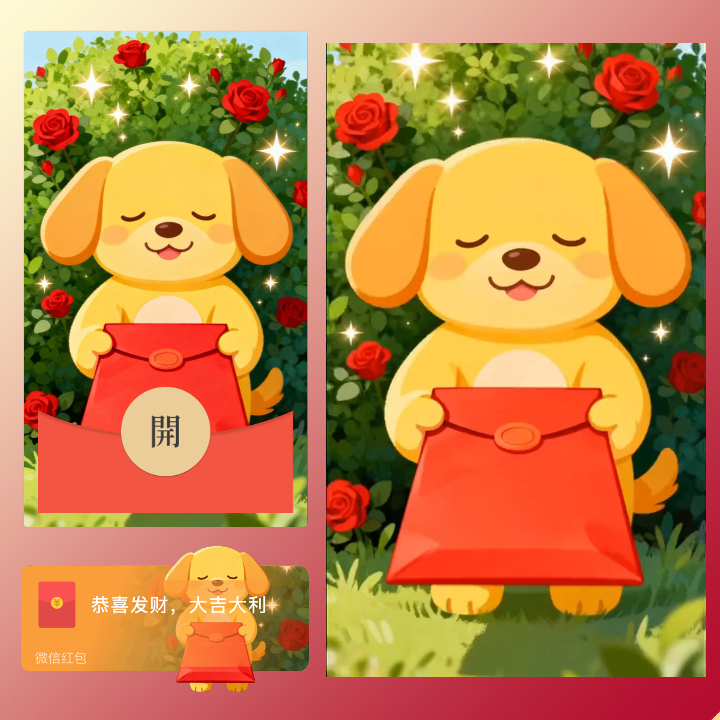 红包封面永久微信2025新款静态动态皮肤高级序列号仪式感