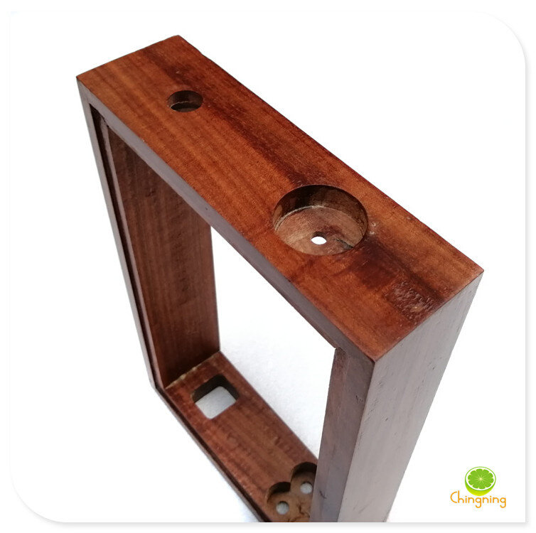 新qn203 金丝柚沙比利木框 胆机实木机箱 前级原木机箱 复古促