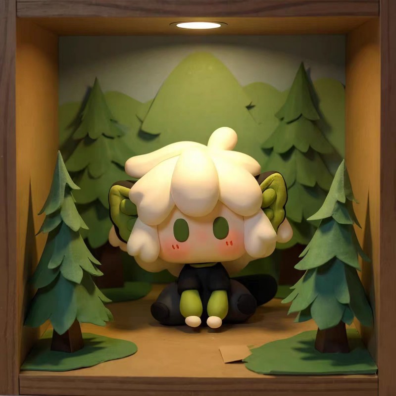 新款罗小黑战记周边可爱桌面摆件Q版立体装饰品手办呆萌高颜值