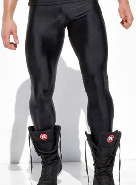 Solid Fit Men's Sports Yoga Pants纯色修身休闲运动瑜伽长裤男