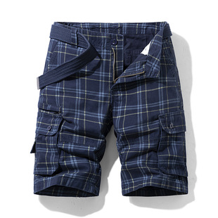 striped pants撞色条纹系扣直筒裤 buckle leg straight Contrast