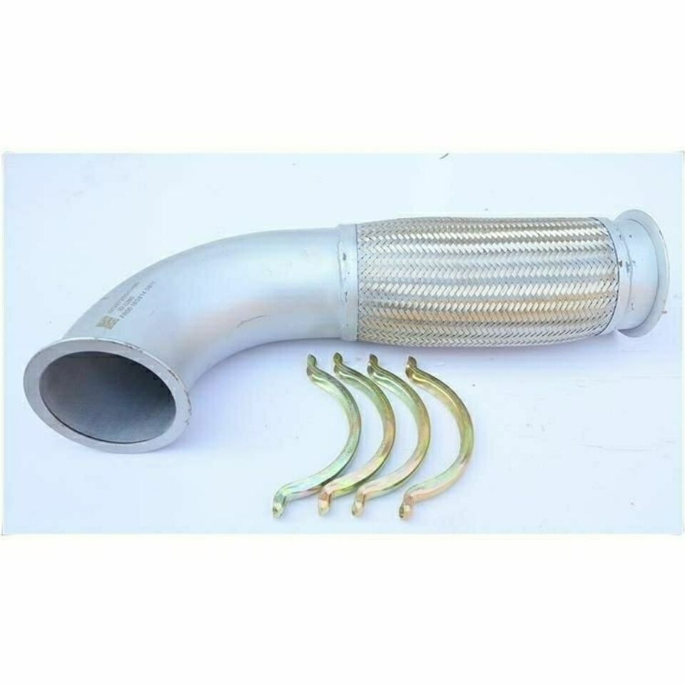 速发中国重汽豪沃排气管 豪泺挠性软0软连接波纹5加厚WG725管4管1
