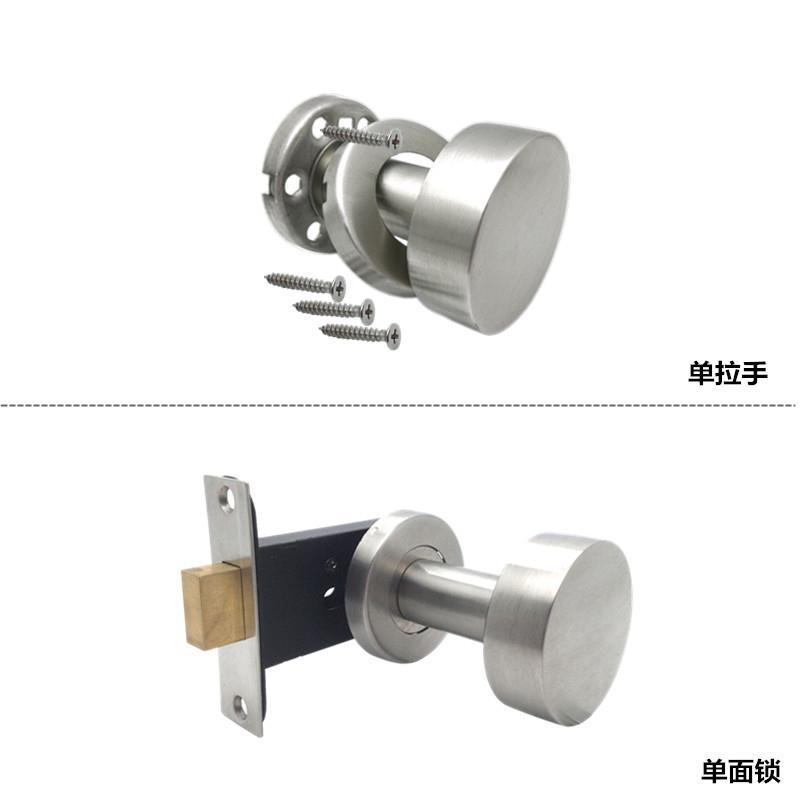 304不锈钢隐形门锁 单面锁隐形锁暗装背景墙暗门拉手双面锁室内