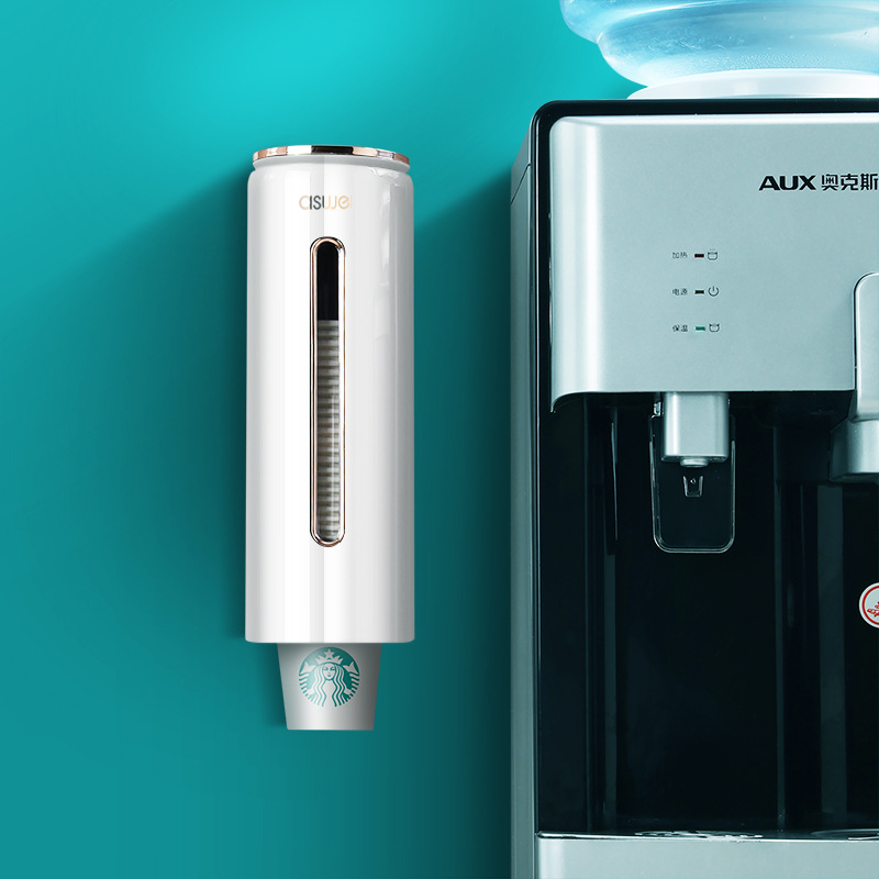 饮水机纸杯架取杯器通用水杯新款