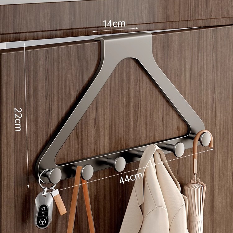 门后挂钩高颜值卫生间入户挂衣架