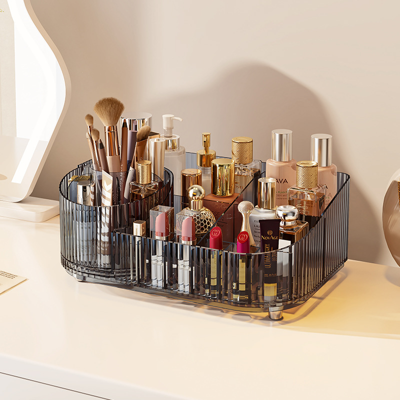 桌面化妆品收纳盒新款学生大容量