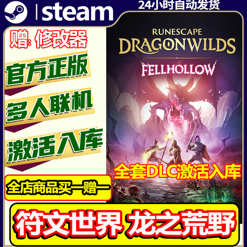 steam正版符文世界龙之荒野激活