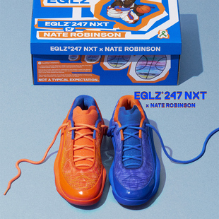 EQLZ义阔247NXT【内特罗宾逊】同款限定篮球鞋鸳鸯实战高性能低帮