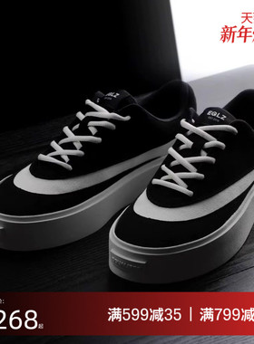 EQLZ义阔官方百搭FAULT24错版低帮板鞋小白鞋女潮男鞋子无中生有