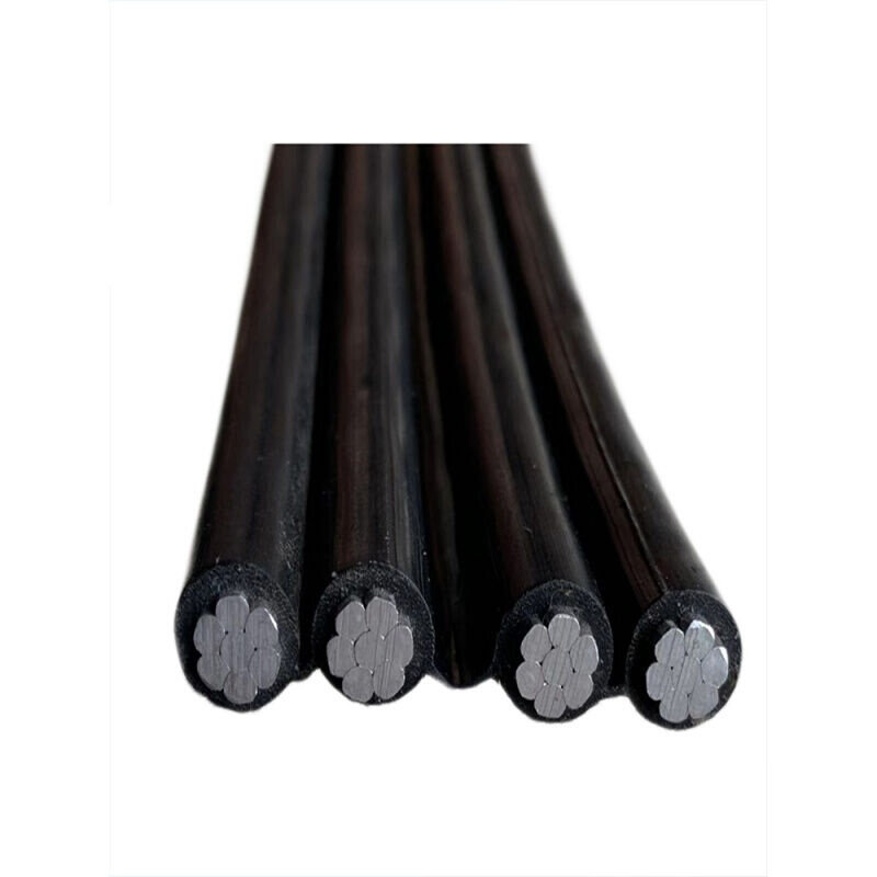 速发电线电缆四芯平行线m16/25/35/50/70/95平方架空线防老化电线