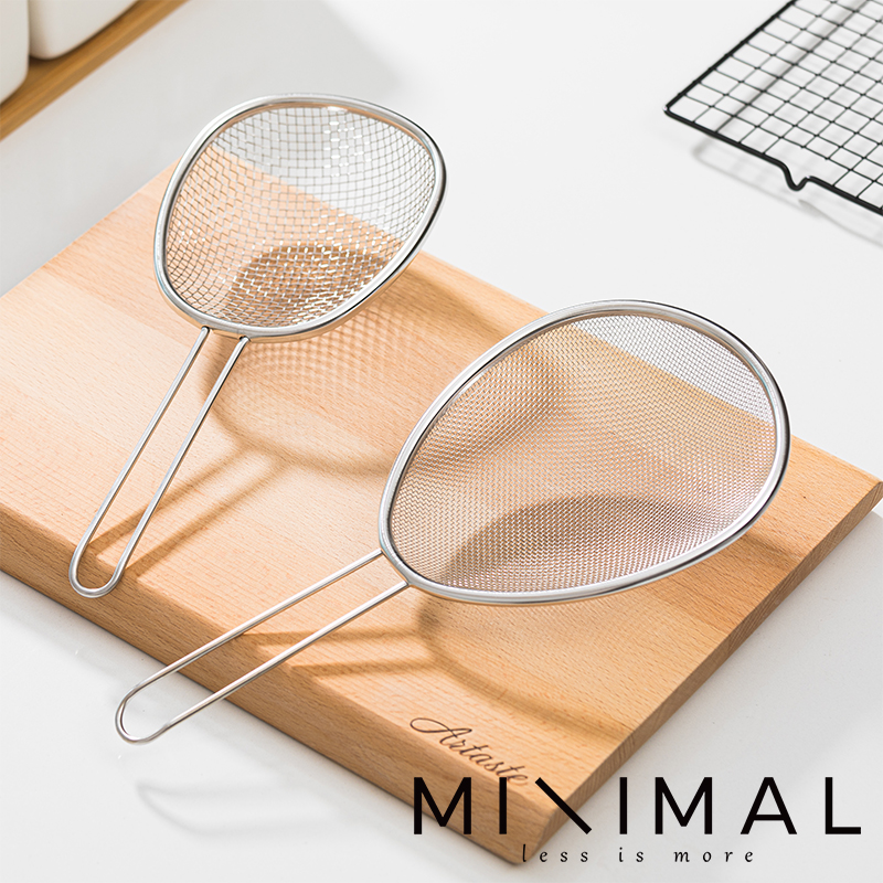 MNMAL不锈钢椭圆漏勺沥水