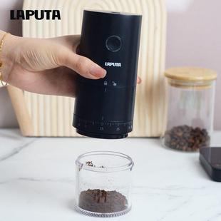 勒顿电动磨豆机咖啡机小型家用磨粉器全自动现磨便携咖啡豆研磨机