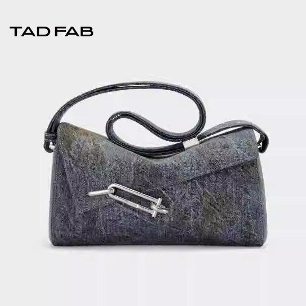 tadfab单背斜跨中软盒包休闲丹宁