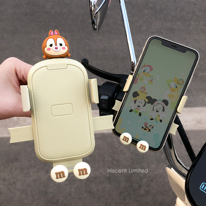 稳固不掉电动车手机支架外卖神器