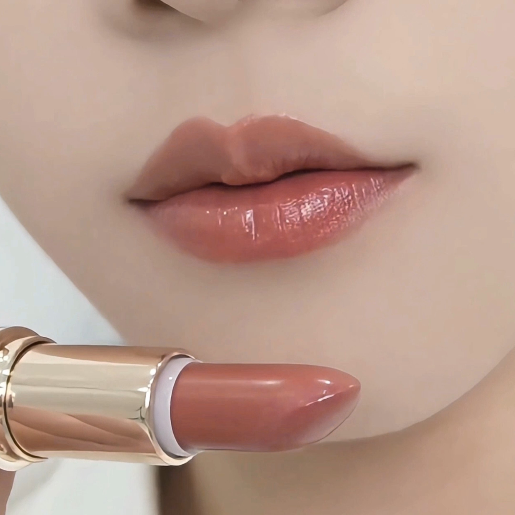 【明星同款】玫瑰精华不易掉色官方正品口红淡化唇纹滋润保湿