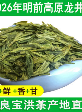 宜良宝洪茶2026新茶正宗云南龙井茶叶特级明前绿茶嫩芽浓香型散装