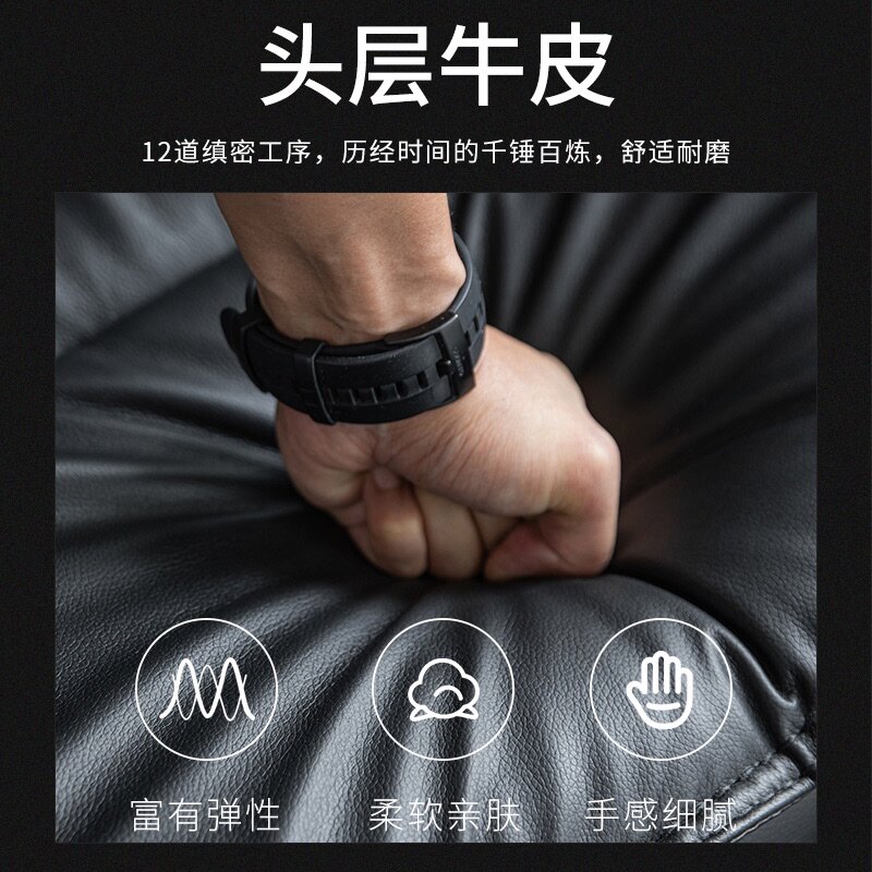现货速发老板椅可躺办公椅家用舒适久坐按摩座转椅商务电脑椅子