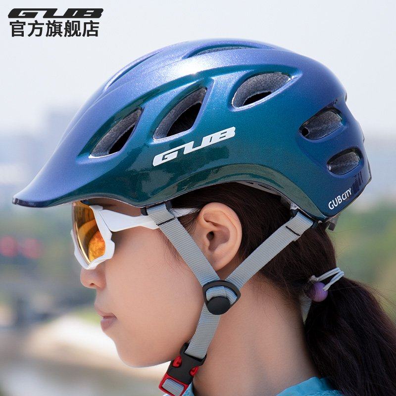 GUB骑行头盔男女城市通勤公路山地自行车安全帽子夏季男女装备