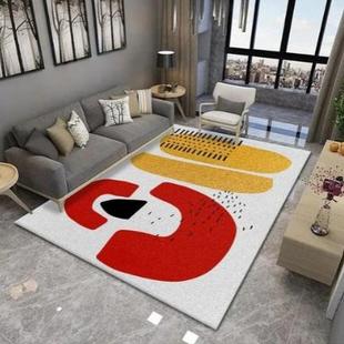 儿童房地毯新款儿童阳台防猫卧房极简主卧耐用床边浴室垫宿舍防污