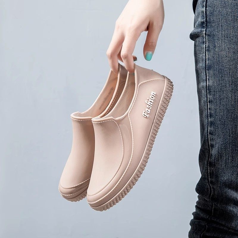 春秋时尚浅口雨鞋女防水防滑平底雨靴女四季耐磨洗车厨房工作胶鞋,女鞋,雨鞋,淘宝优惠券,粉丝福利购,淘宝优惠卷