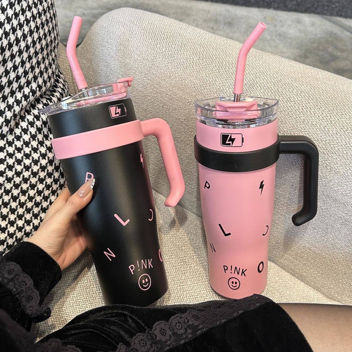 咖啡杯保温保冷专用少女水壶户外运动小学生大容量茶水冰霸杯时尚,餐饮具,保冷/保温杯,淘宝优惠券,粉丝福利购,淘宝优惠卷