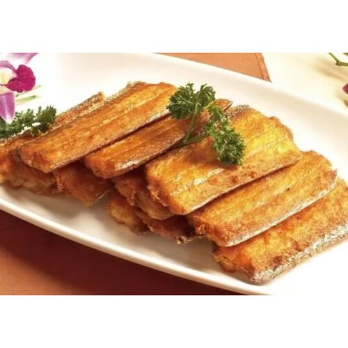 老土锅正宗舟山炸带鱼段新鲜制作香酥黄金带鱼加热即食熟食