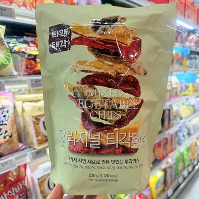 ole超市Traders Deal韩国进口混合香脆片韩国零食休闲点心220g