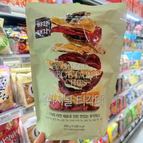 ole超市Traders Deal韩国进口混合香脆片韩国零食休闲点心220g