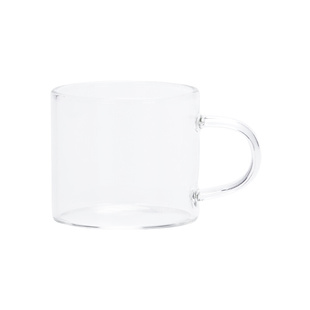 玻璃茶杯小杯子玻璃杯带把品茗杯功夫小茶杯6只装 茶具品茶杯