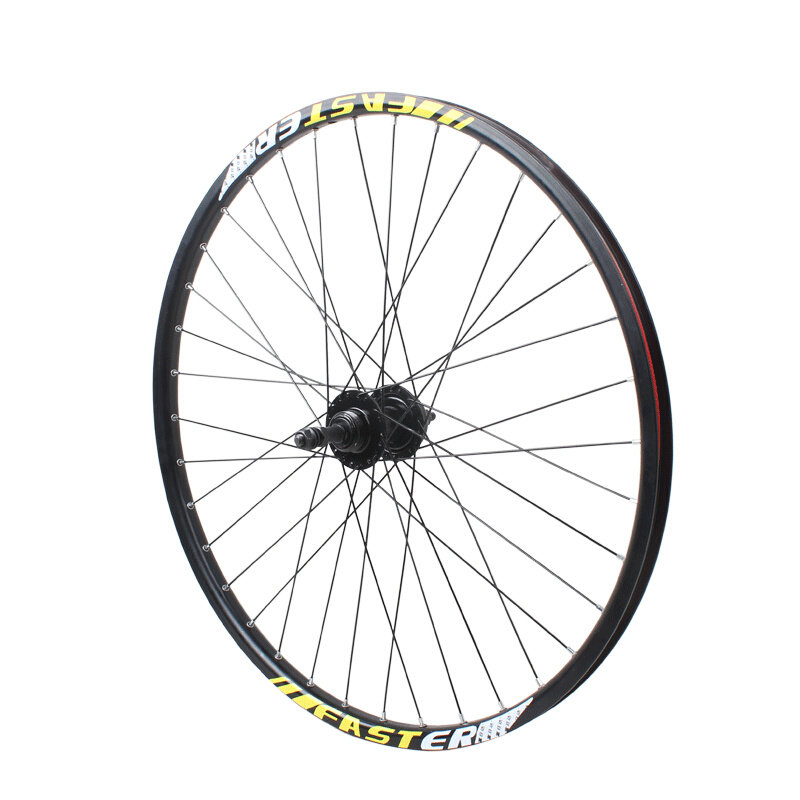 极速26寸山地车碟刹款轮组21速24E速27速变速自行车前后车轮总成