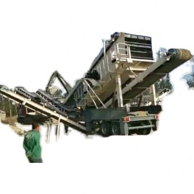 极速厂促爆d品大型移动石子破碎机全套制砂机设备建筑垃圾粉碎机