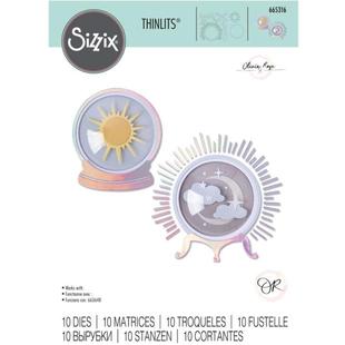 薄板模具 Ball Crystal sizzix 水晶球 665316