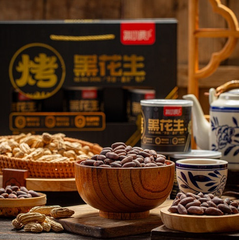 谈小爱开封炒花生手工剥壳豆乳味