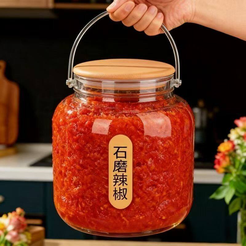 【传统农家】石磨辣椒酱特辣拌饭拌面沙县小吃蘸料原味蒜蓉辣椒酱