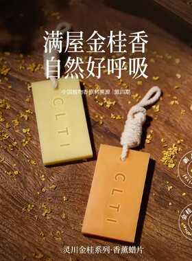 CLTI香薰蜡片持久留香清新淡雅高级感香薰装饰挂件卧室卫生间香片