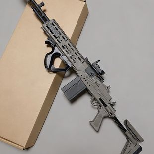法老突击枪兵锋MK14妹控三角电动连发暗区男孩cos装备模型握把礼