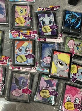 小马宝莉美版卡小马宝莉卡膜 MLP碧琪柔柔紫悦云宝luna宇宙美版正