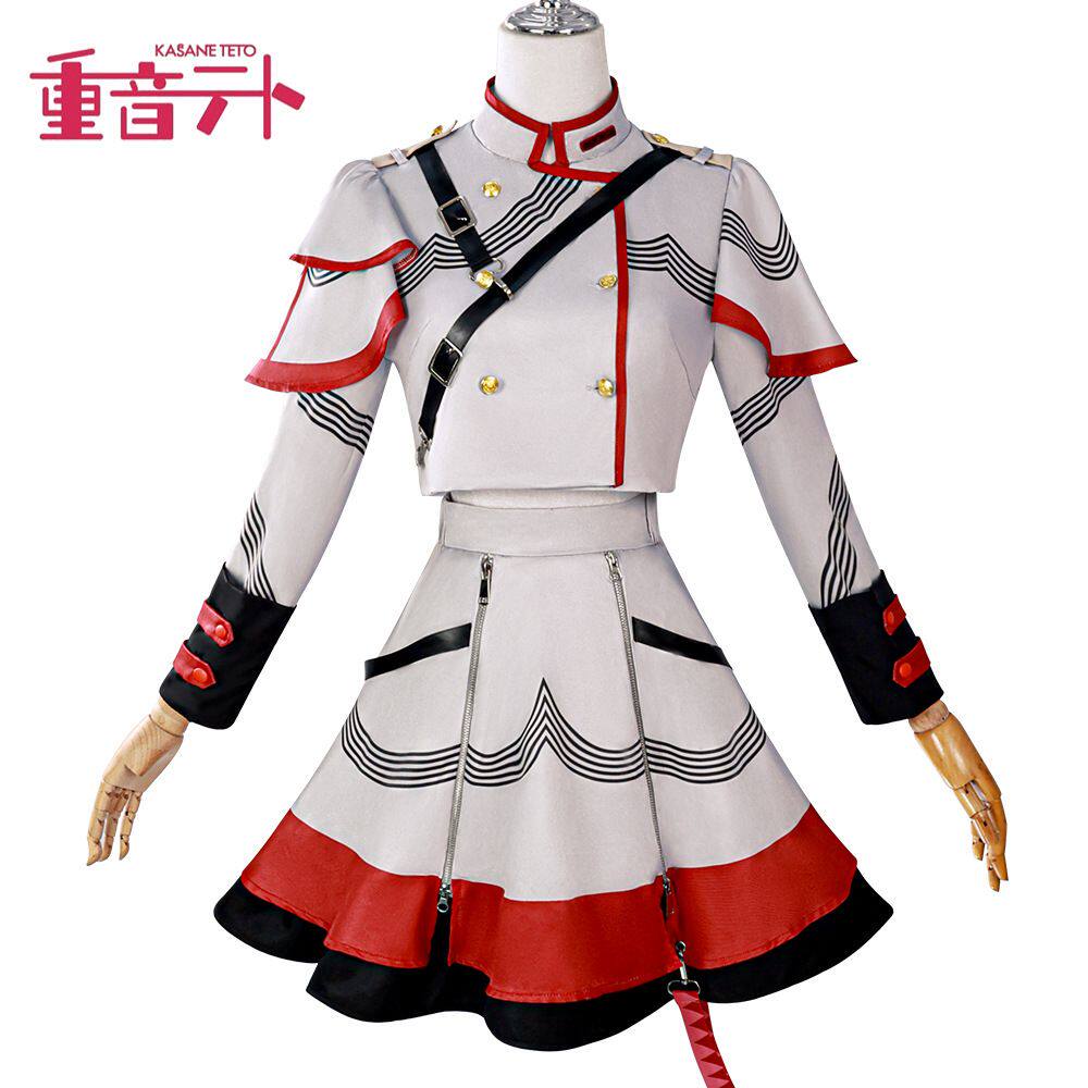 重音teto周边cos服T虚拟