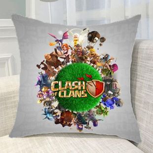皇室战争哥布林野蛮人游侠部落冲突皇室战争抱枕沙发汽车靠垫礼物
