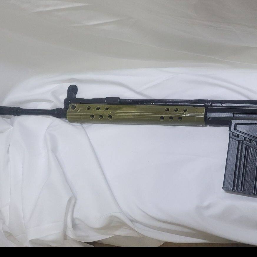 法老突击枪暗区突围G3A3模型枪3d打印cosplay道具不可动一体游戏