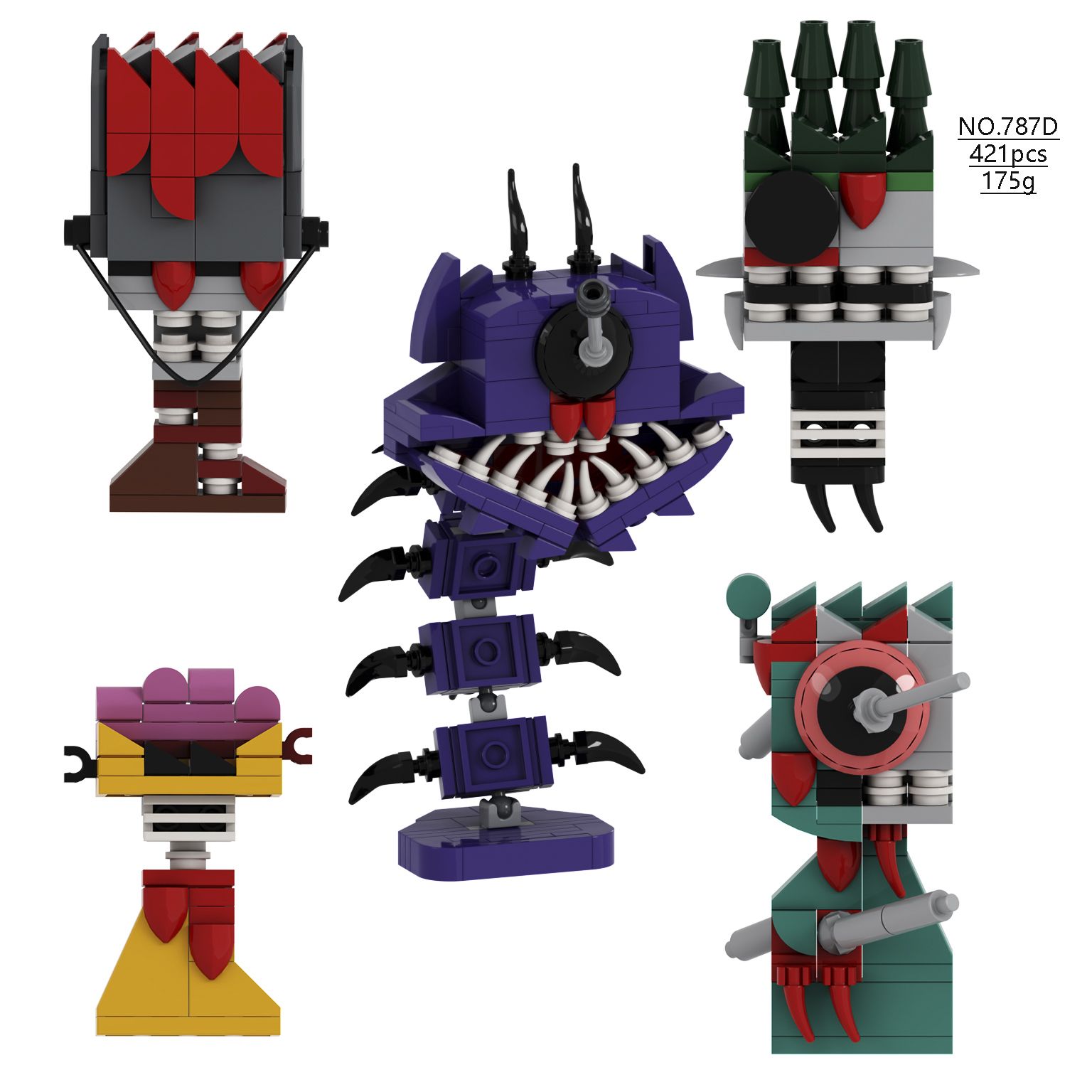 节奏盒子周边拼装积木儿