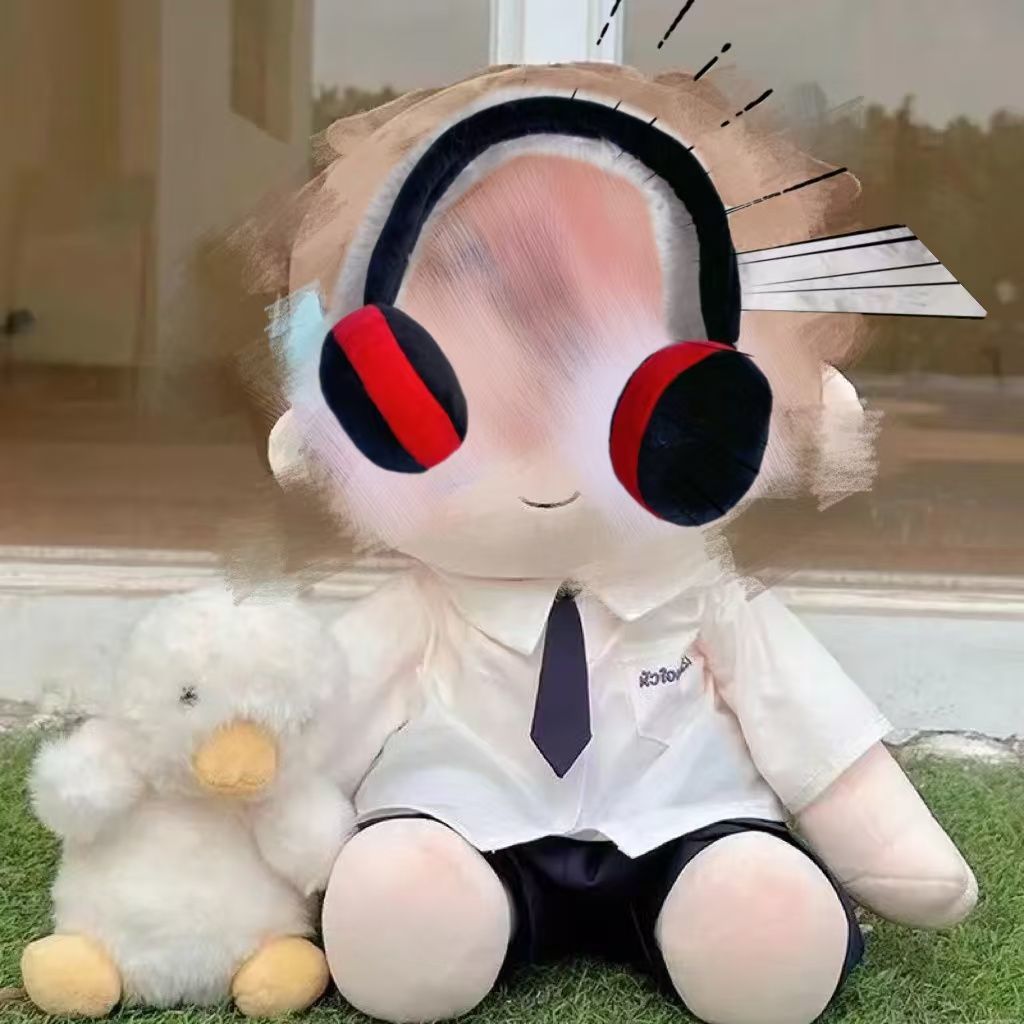惊封周边原创惊封游戏同人周边猴牧四诚属性40cm棉花娃娃一番衣服